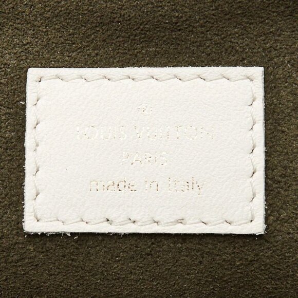 Louis Vuitton White Monogram Embossed Leather Coussin PM Bag - Picture 9 of 12